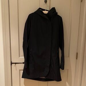 lululemon athletica Black Trench Coat